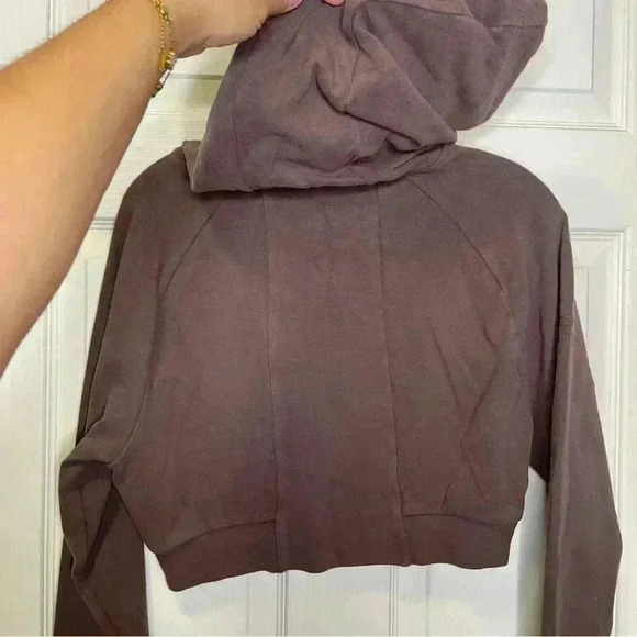 Alphalete Identity Hoodie Cropped Sz S - Picture 5 of 6